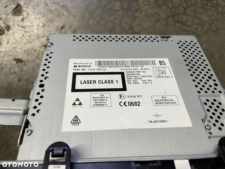Qashqai J11 X-Trail T32 RADIO  NAVI ORYGINAL - 2