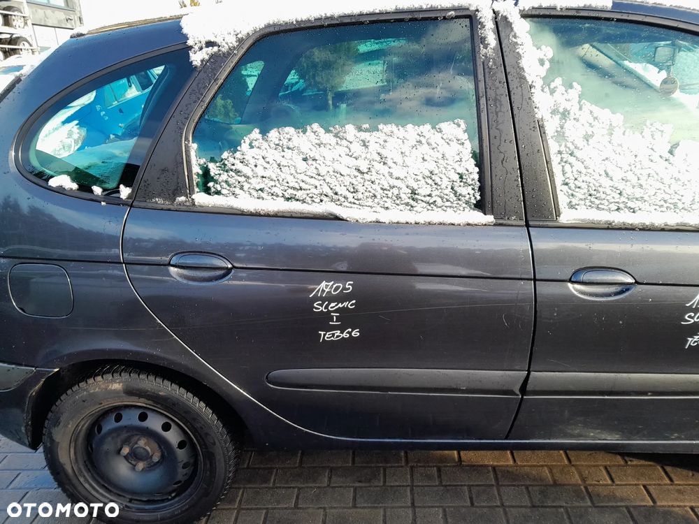 RENAULT SCENIC I FL DRZWI PRAWE TYLNE PRAWY TYŁ KOLOR: TEB66 - 1