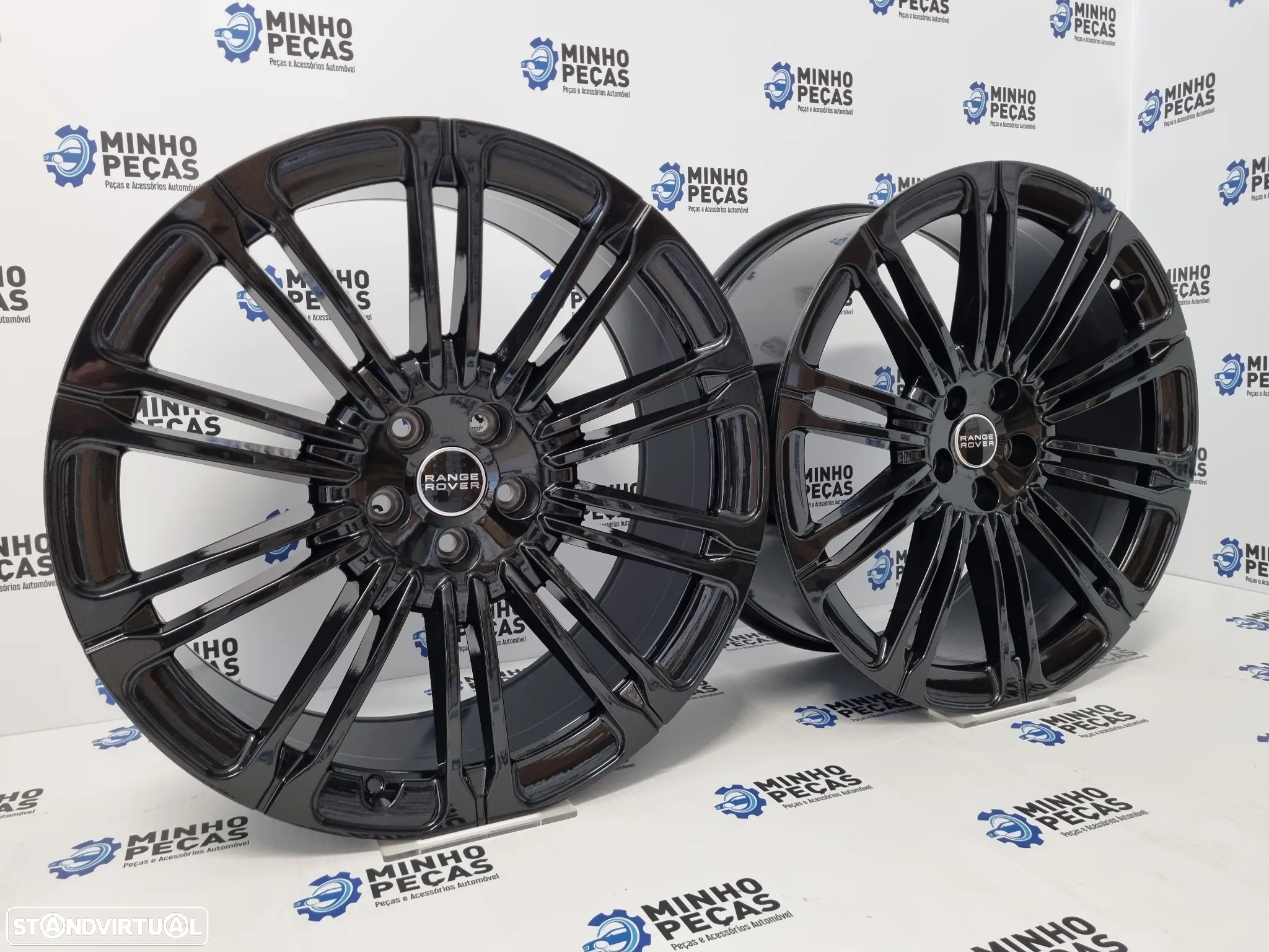 Jantes Range Rover Sport em 22 Preto Brilho (5x120) - 3