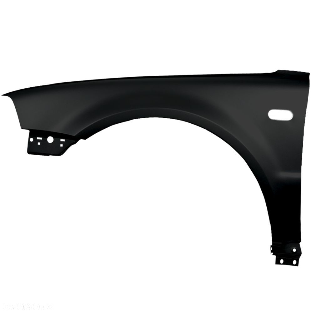 BLU Błotnik VOLKSWAGEN VW PASSAT B5 LIFT L041 LO41 lewy czarny 2000-2005 przód Schwarz - 2