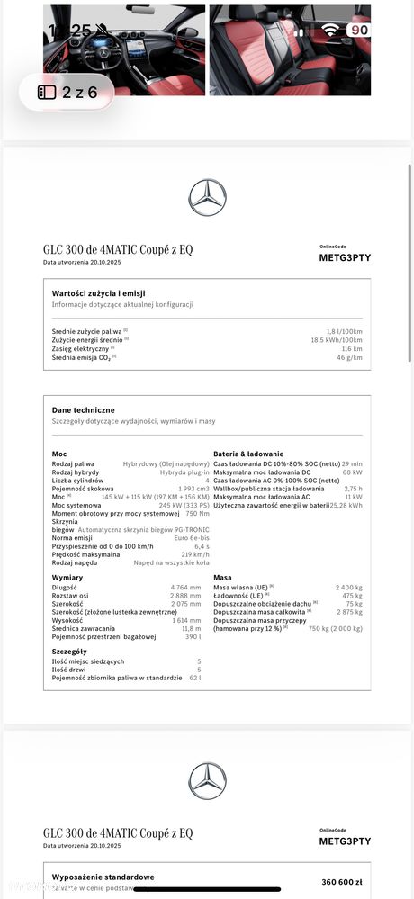 Mercedes-Benz GLC 300 de PHEV 4-Matic AMG Line - 24