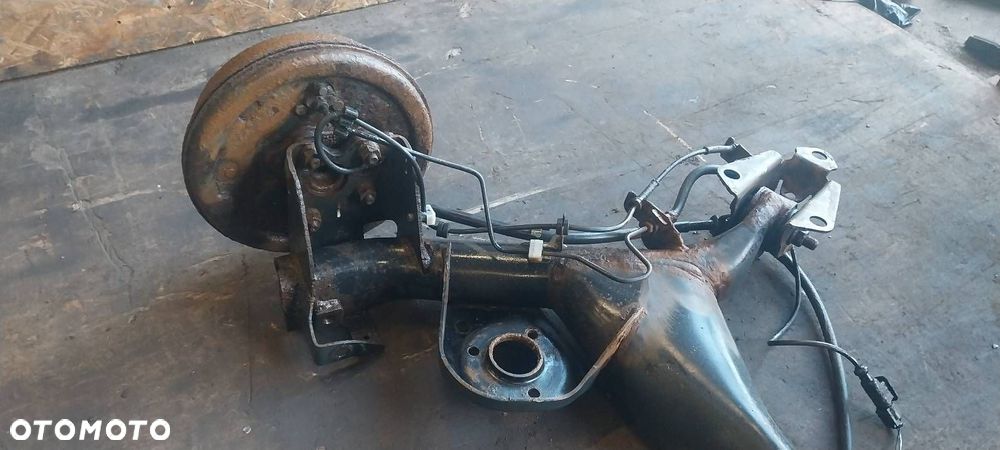 BELKA OŚ ZAWIESZENIA TYŁ BĘBNY Z ABS AMORTYZATORY SPRĘŻYNY FIAT IDEA - 2