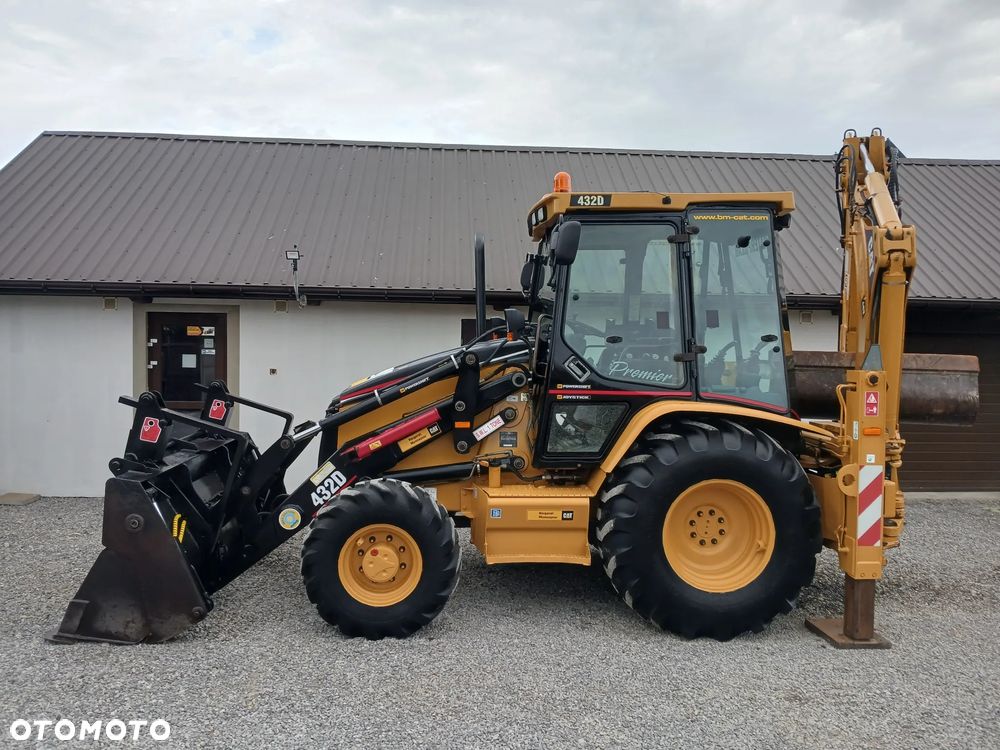 Caterpillar 432D PREMIER/JOYSTICK/2 ŁYŻKI - 5