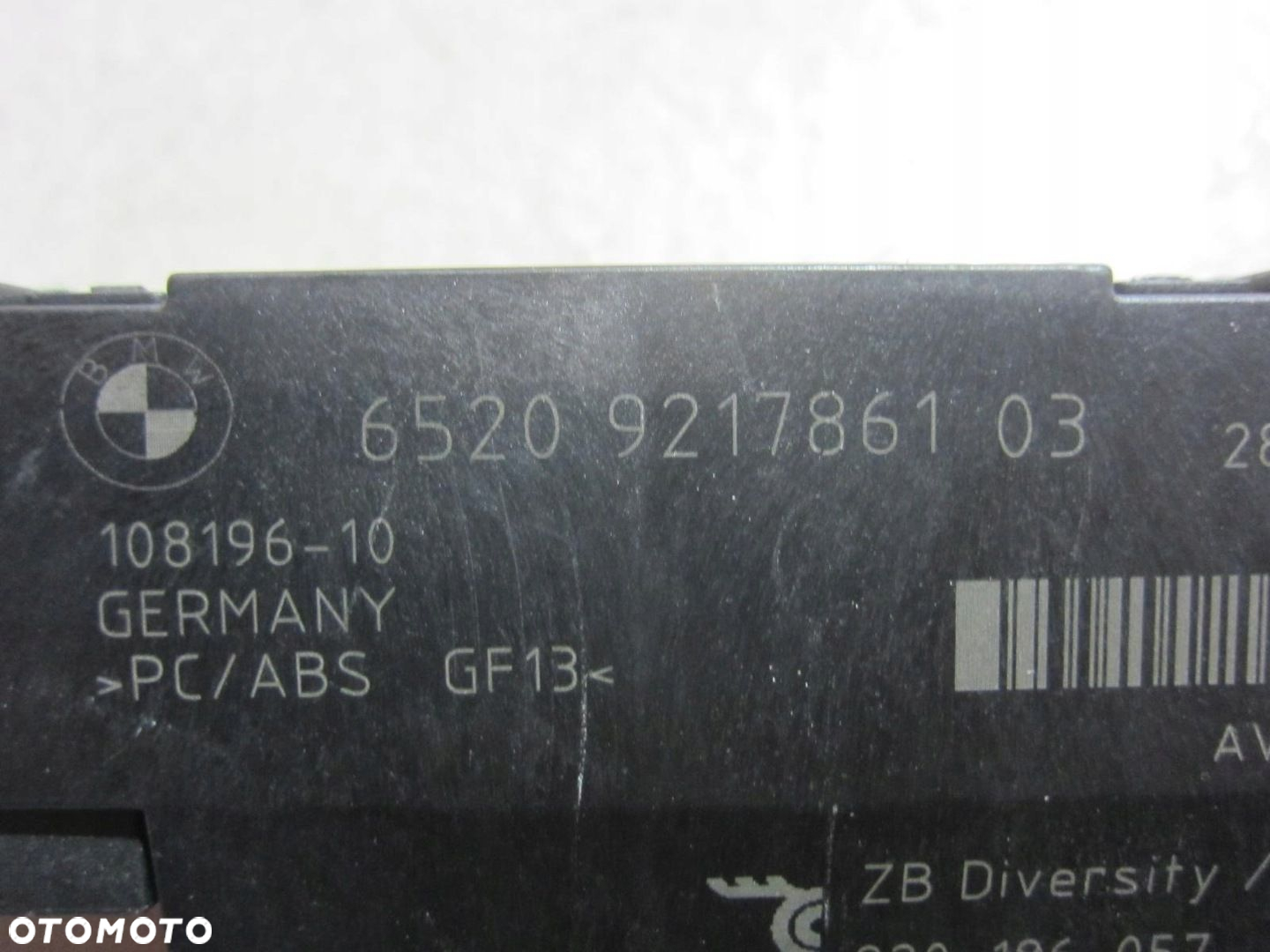 BMW 5 F07 GT WZMACNIACZ ANTENOWY DIVERSITY 65209228949 9217861 - 7