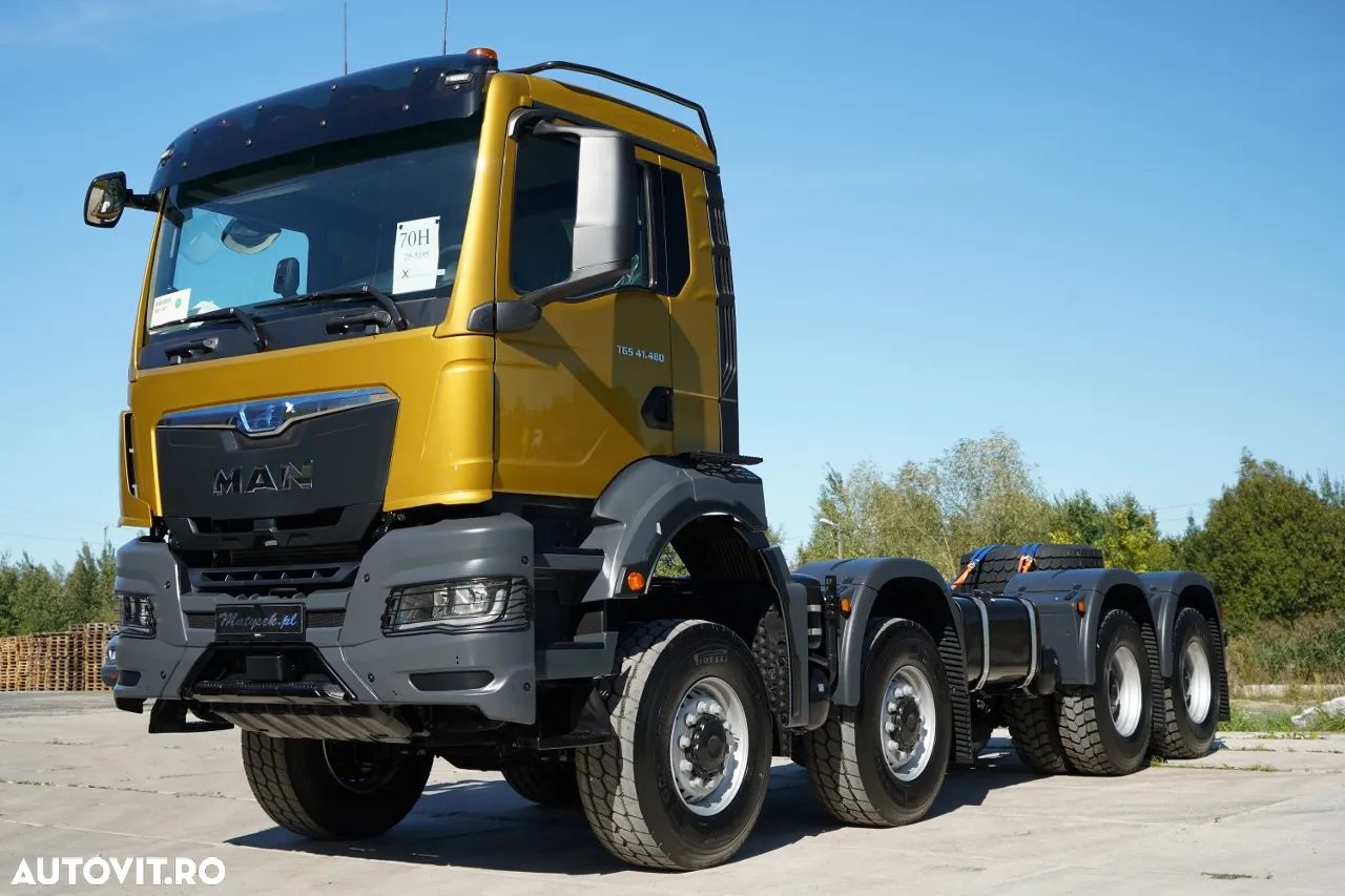 MAN TGS 41.480 / 8X6 / CONSTRUCȚIE / NOU-NOUȚ 2025 - 1