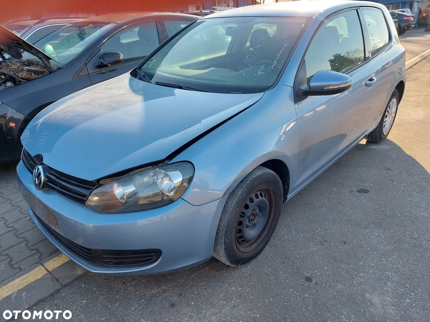 VW Golf VI 6 HB błotnik przedni lewy LA5Q - 3