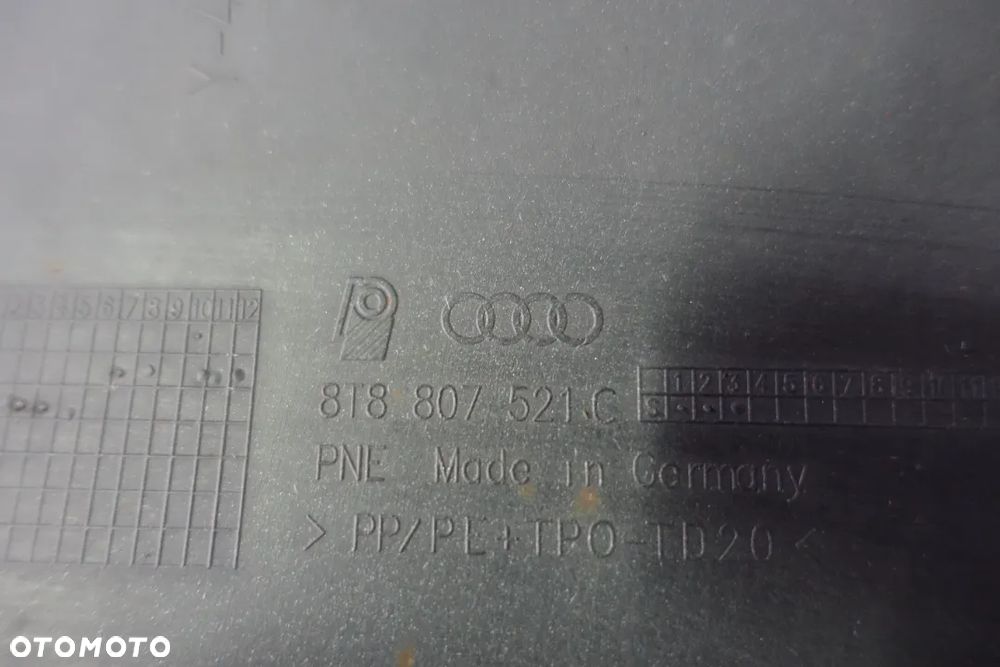 SPOILER ZDERZAKA TYŁ AUDI A5 SLINE SEDAN 8T 07-11r. - 7