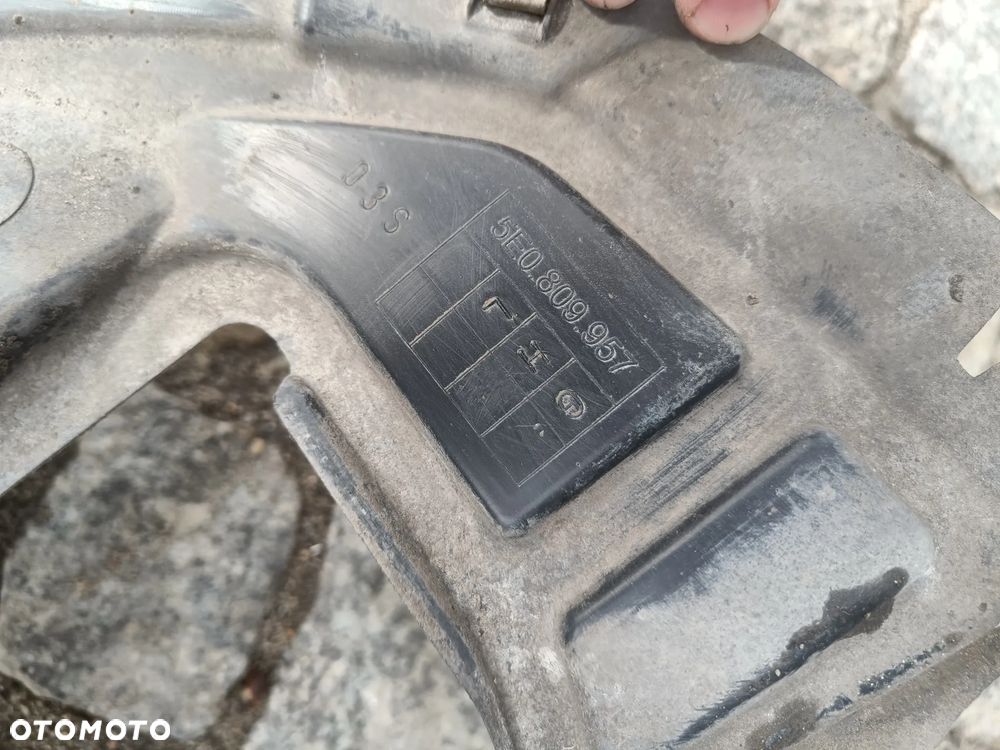 Nadkole Lewe Przednie Skoda Octavia 3 FL III lift Lewy Przód 5E0809957G - 16