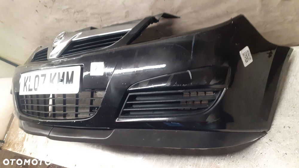 ^ ZDERZAK PRZÓD PRZEDNI OPEL VECTRA C LIFT FL Z20R CZARNY - 3