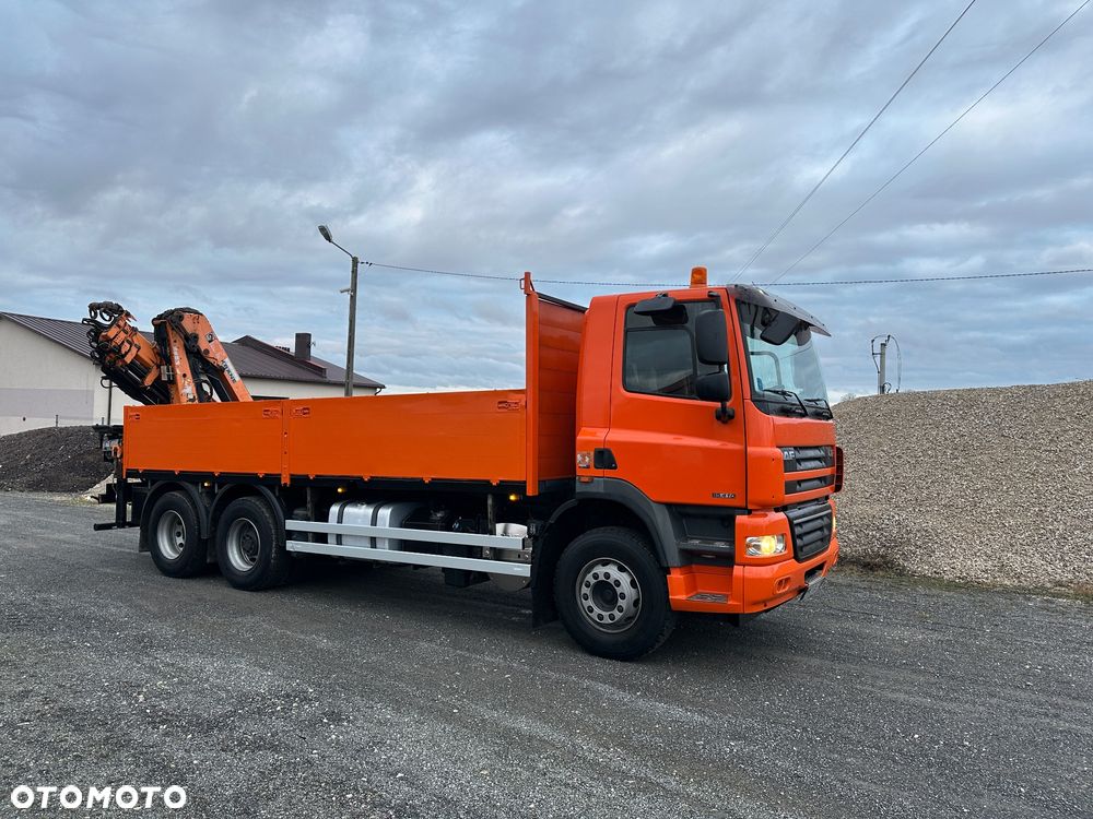 DAF FAS CF85.410 HDS Hiab 166-ES4 Hiduo Pilot Zamiana - 10