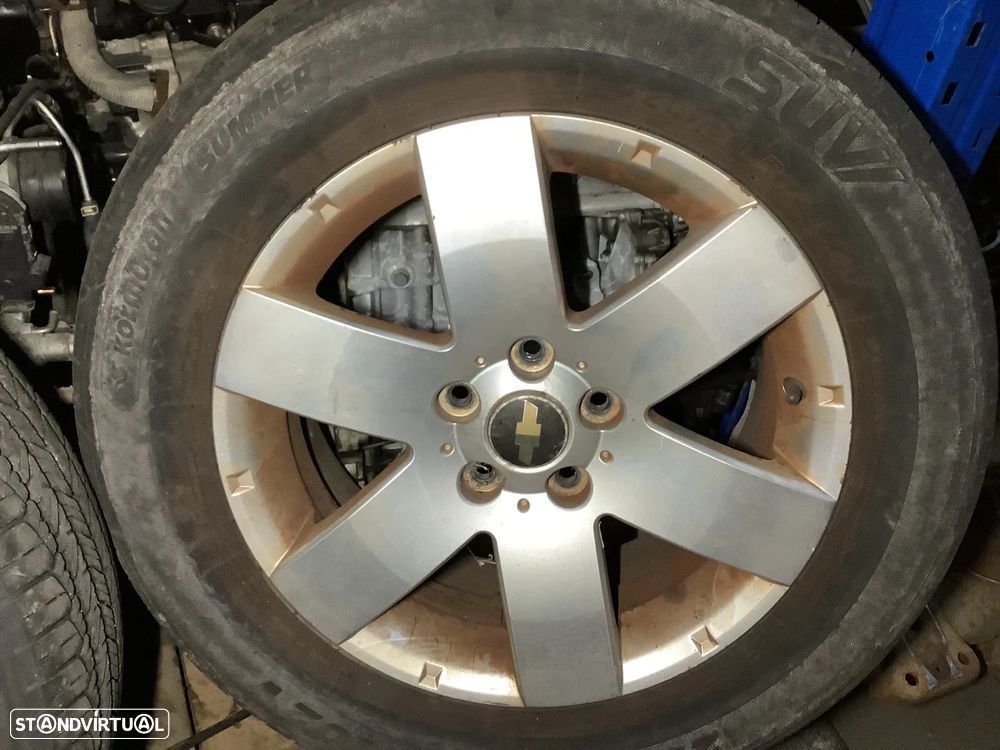 Jogo de jantes 17" Chevrolet Captiva