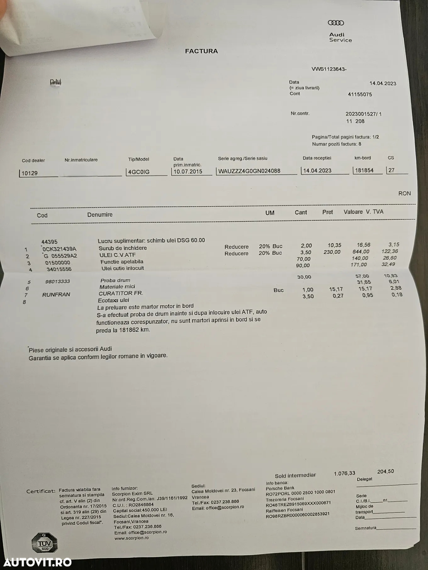 Audi A6 2.0 TDI Ultra S tronic - 17