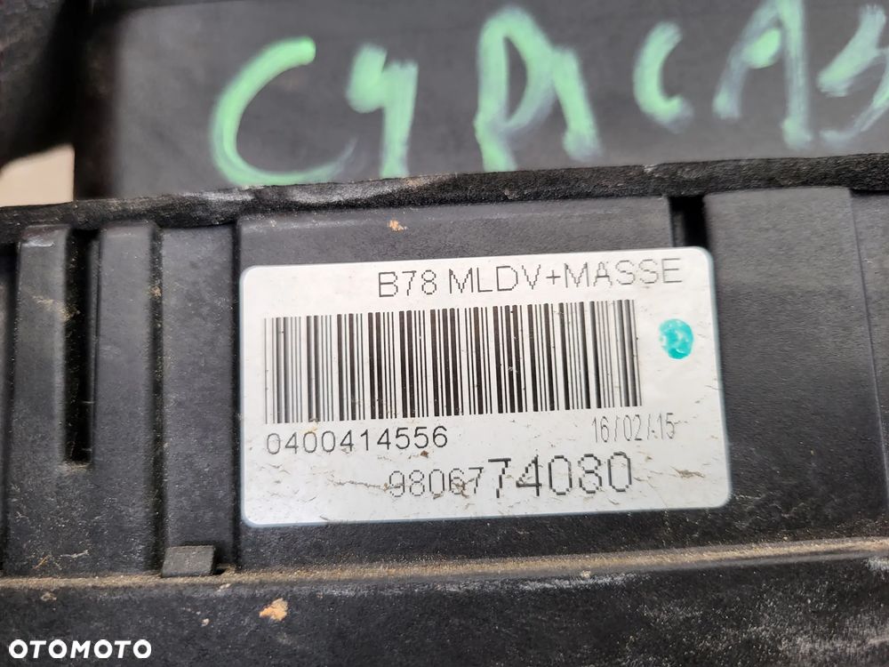 Wybierak lewarek linki zmiany biegów Citroen C4 Picasso 1.6 e HDI - 8