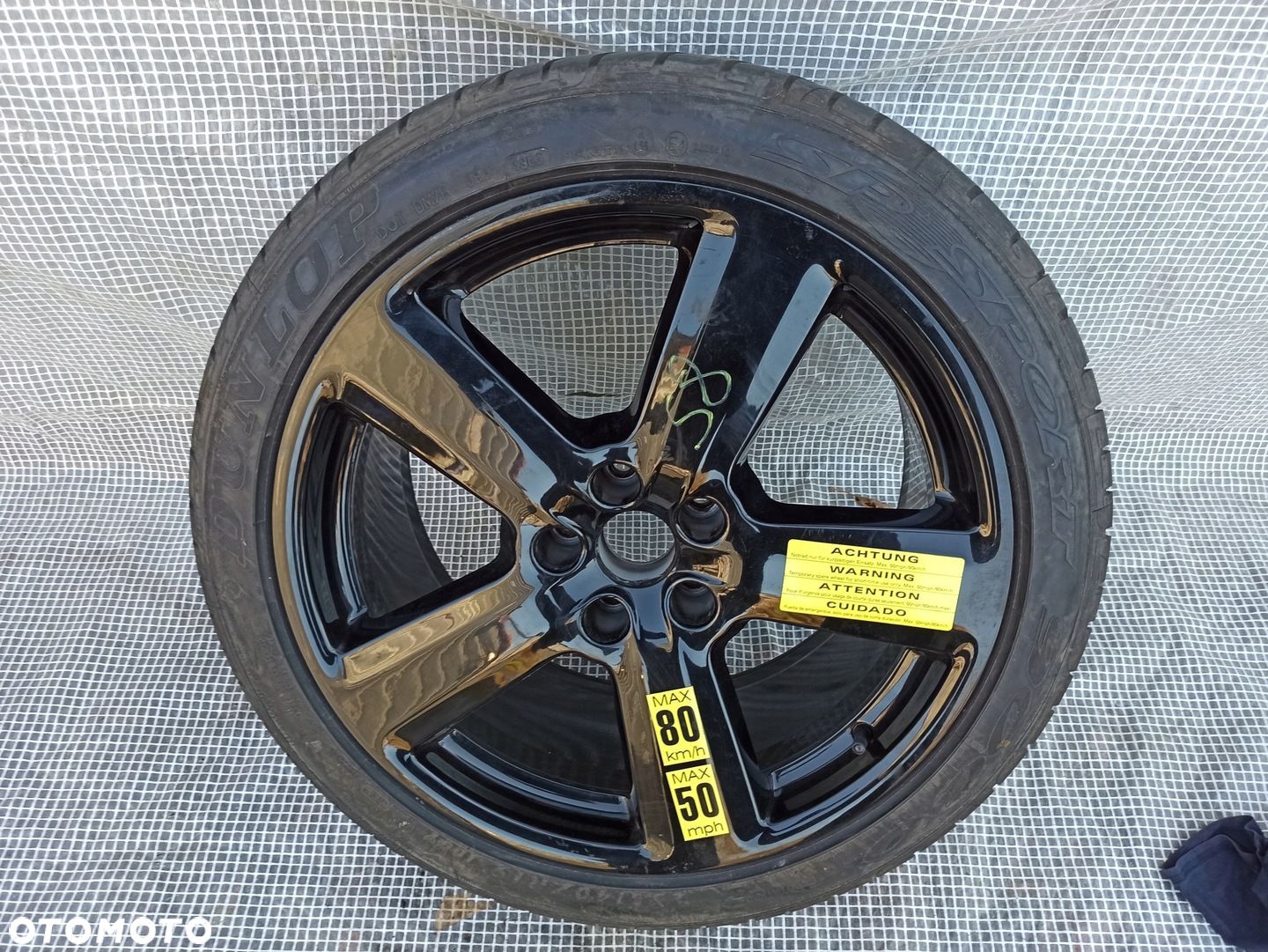 AUDI A8 S8 D3 ALUFELGA FELGA 19" 5x112 ET44 9,0Jx19 ZAPAS KOŁO 4E0601025BC - 1