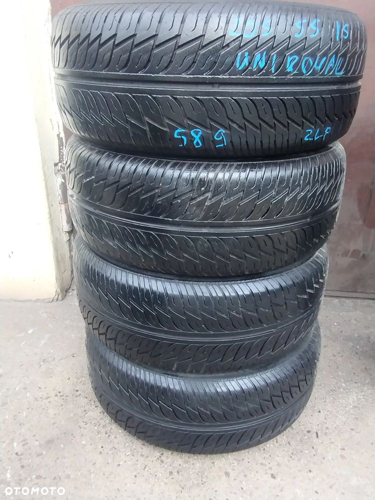 205/55R15 Opony Letnie Lato UNIROYAL RALLYE 540 6mm Legnica ALU-RAD jak 195/60 - 1