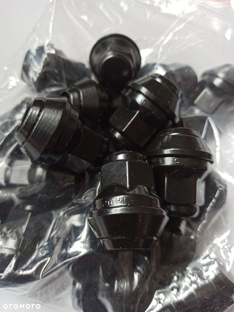 TSM Nakrętka Koła Felgi M12x1,5x33 stożek Ford Czarne Volvo Krakowska - 3