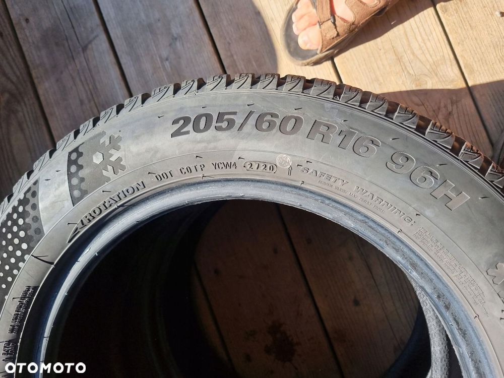 Opony Kumho WinterCraft WP51 205/60R16 96H,XL 2020r.7/6,5mm,bdb stan - 12