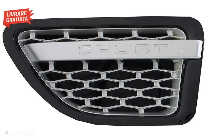 Ansamblu Grila Centrala si Grile Laterale Land Range Rover Sport L320 (2005-2008) - livrare gratuita - 6