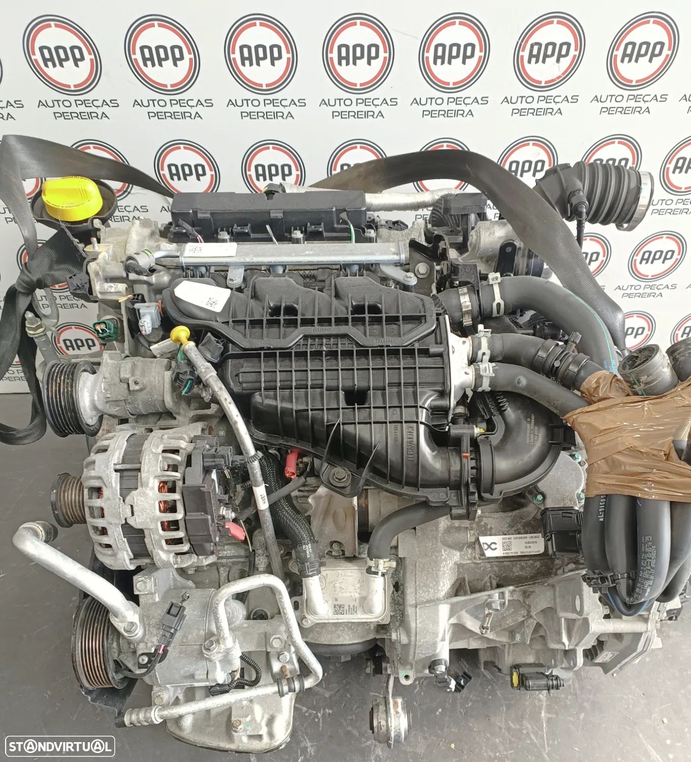 Motor Renault Twingo de 2017 1.0 TCE, referência H4B C 401, aprox: 86400 kms . - 1