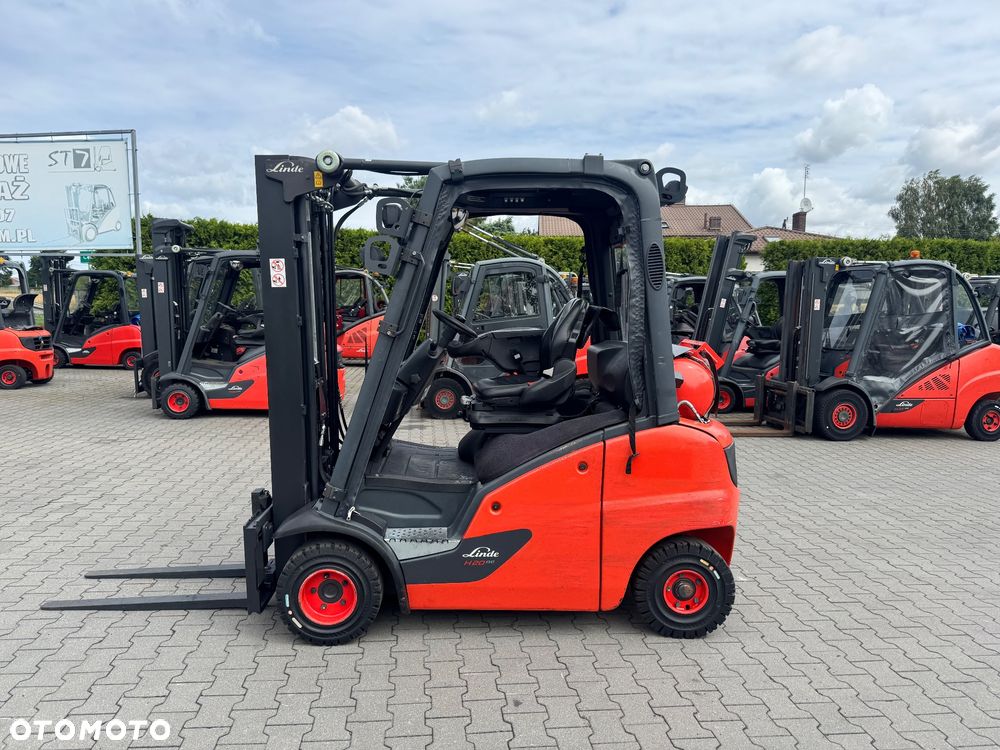 Linde Linde H20 Evo tylko 4050mth triplex wolny skok przesuw h16 h18 toyot - 2