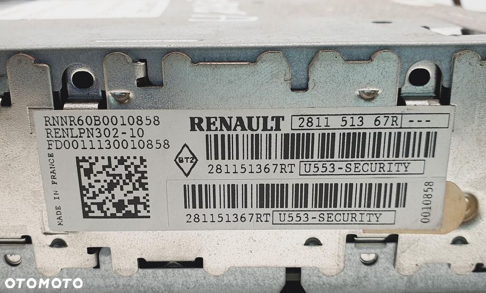 RADIO CD NAWIGACJA RENAULT ESPACE IV 281151367R - 6