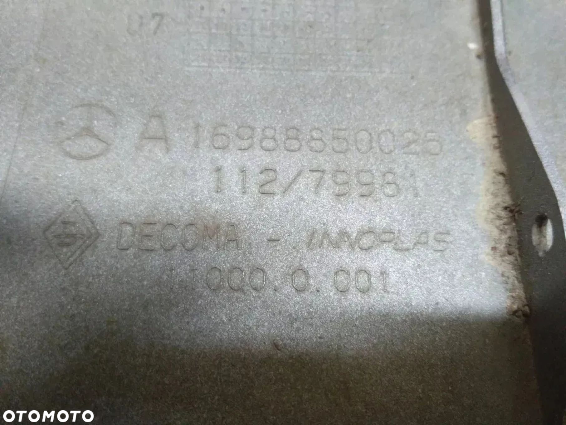 MERCEDES A-KLASA 245 169 04- zderzak przod przedni - 11