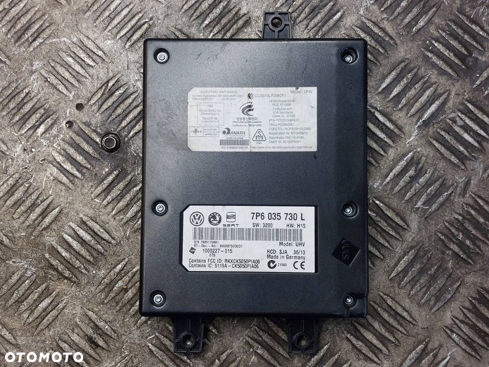 MODUŁ BLUETOOTH VOLKSWAGEN PASSAT B7 7P6035730L - 1