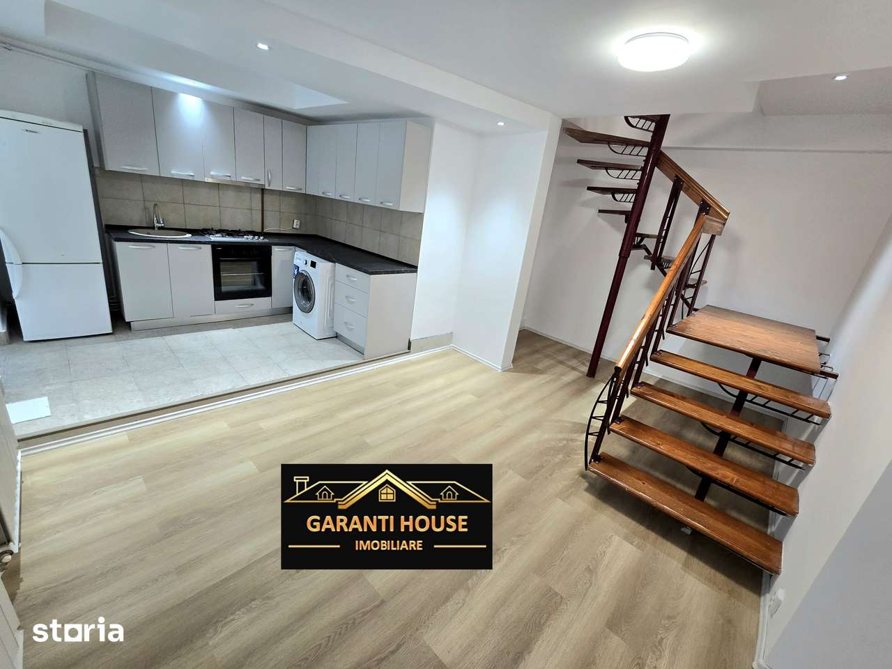 Vasile Lucaciu, casa tip duplex, curte comuna, 450€/Luna - Imagine principală: 2/11
