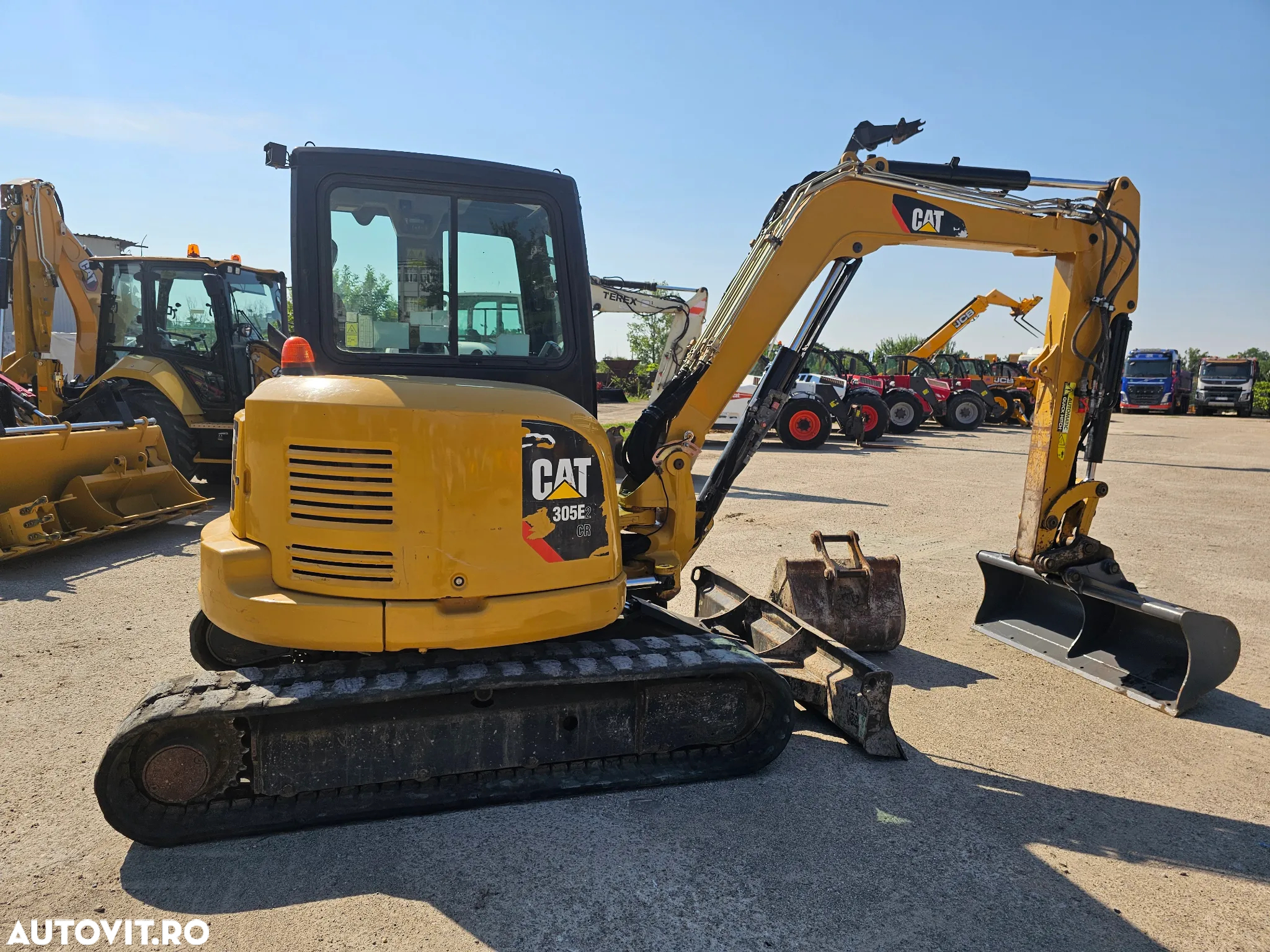 Caterpillar Cat 305 E 2 CR miniexcavator midiexcavator compact - 4