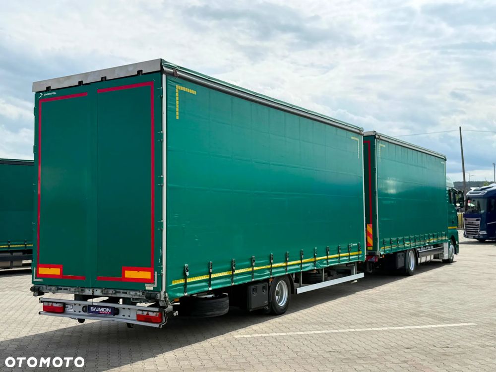 MAN TGX 18.420 / ZESTAW TANDEM 120M3 / PRZEJAZDOWY / 7,75 M + 7,75 M - 4