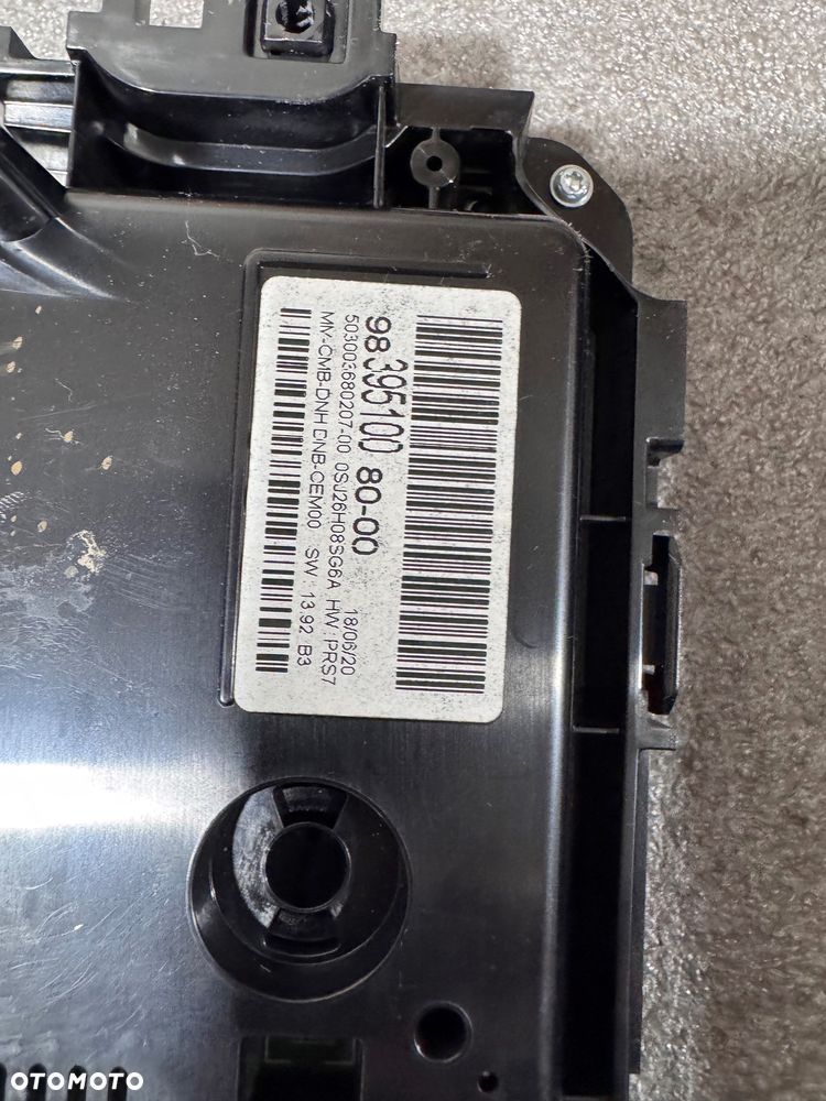 LICZNIK ZEGARY CITROEN C5 AIRCROSS 9839510080 - 3