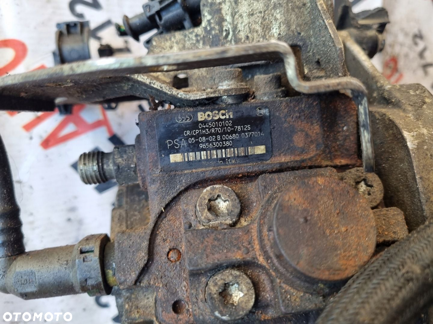 FORD FOCUS II MK2 04-11 1,6 HDI pompa wtryskowa BOSCH 0445010102, 9656300380 * - 2