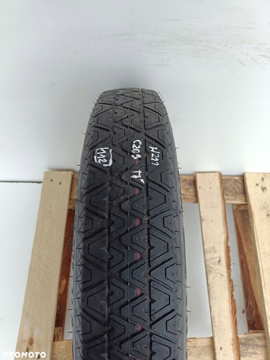 Mercedes W209 A209 KOŁO DOJAZDOWE dojazdówka 125/80 R17 5x112 2094000302 - 8