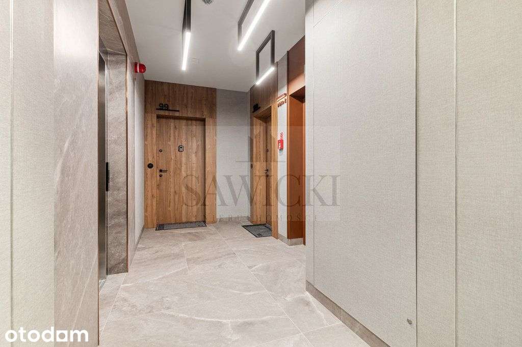 Apartament z dużym balkonem i garażem