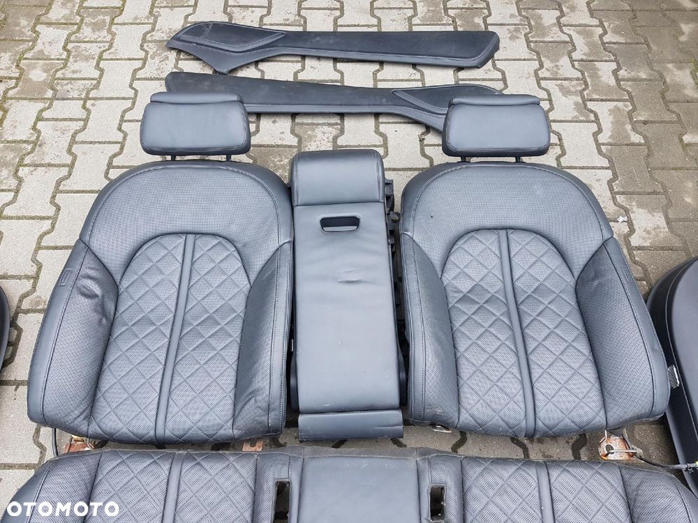 AUDI A8 D4 4H 09-13r FOTELE SKÓRZANE KANAPA EUROPA - 3