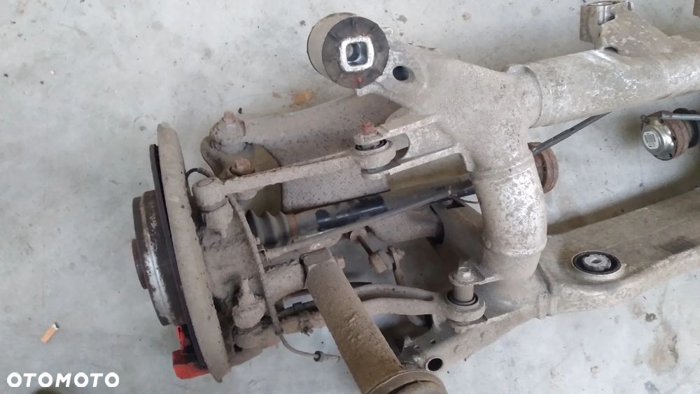 BMW 5 E60 SEDAN ZAWIESZENIE TYLNE TYŁ KOMPLETNE WAHACZE SANKI AMORTYZATORY nr. 64/7 - 4