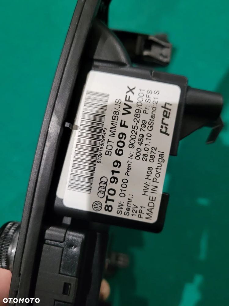 AUDI A4 B8 A5 8T PANEL STEROWANIA MMI 8T0919609F - 2