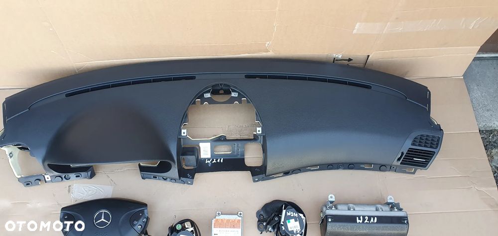 Konsola AIRBAG pasy poduszki sensor Mercedes E-Klasa W211 - 2