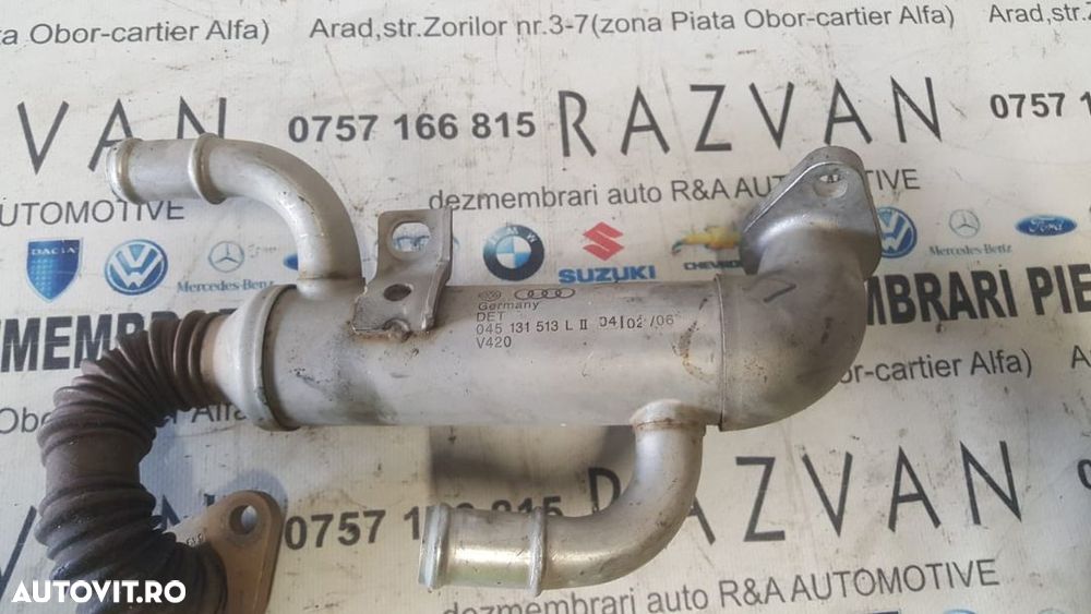 Racitor Gaze Egr VW Polo Seat Skoda 1.4 TDI Motor BNM Livram Oriunde In Tara - 2