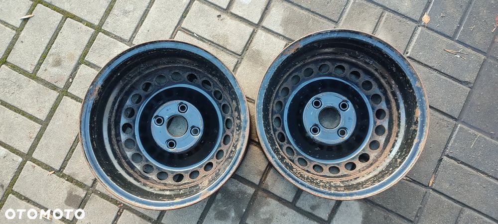 FELGI STALOWE 4x100 5.5Jx14 CALI ET47 HYUNDAI I10 II 2 SZTUKI PARA - 6