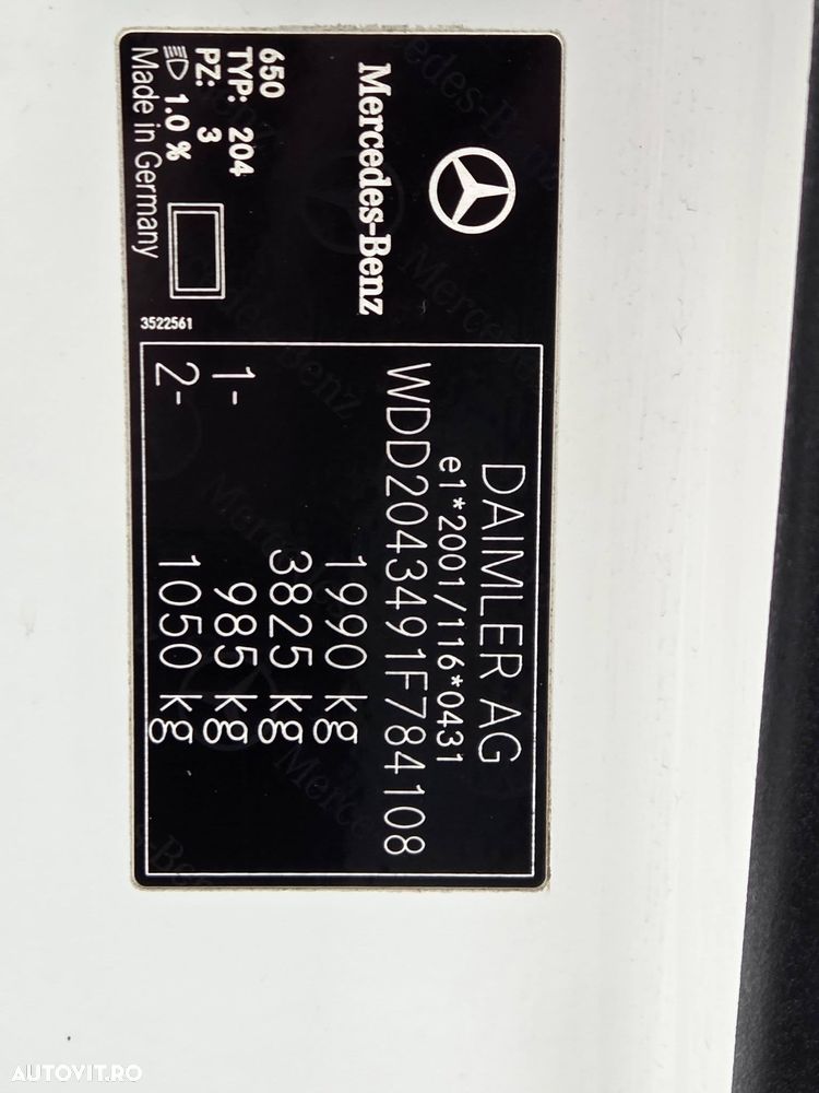 Mercedes-Benz C 180 BlueEFFICIENCY 7G-TRONIC - 28