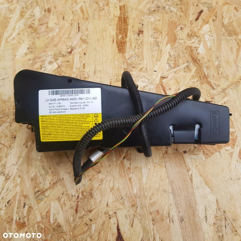 FORD FOCUS MK3 KOMBI HB 11-18R AIRBAG PODUSZKA FOTELA LEWA