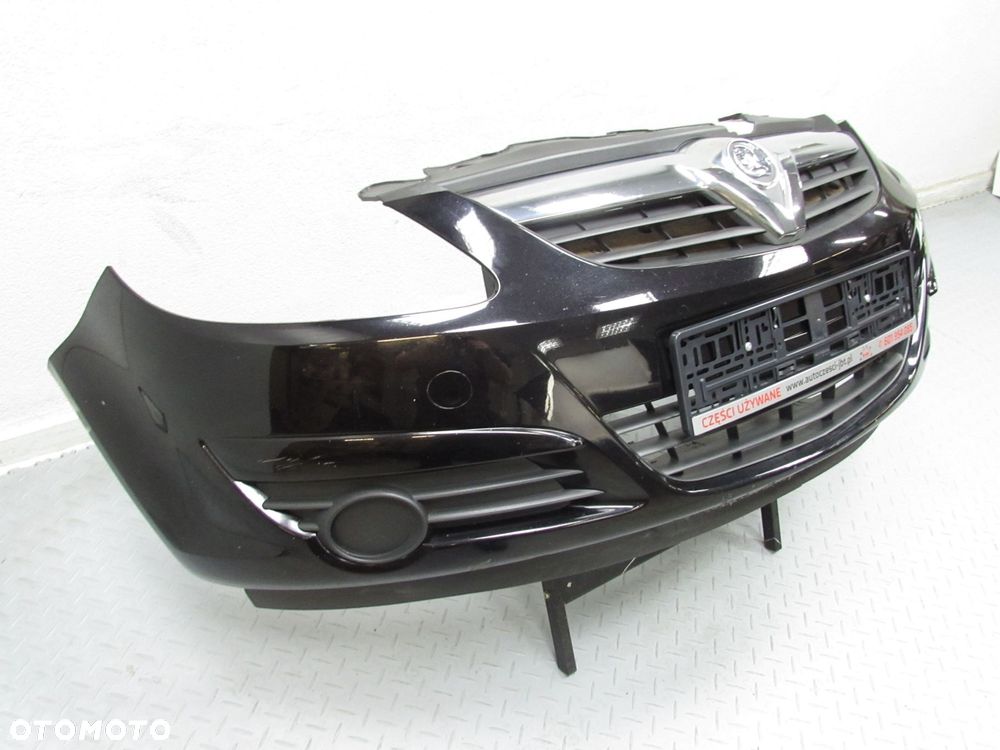 OPEL CORSA D 06-11 ZDERZAK PRZOD PRZEDNI Z ATRAPA Z20R 13273522 - 2