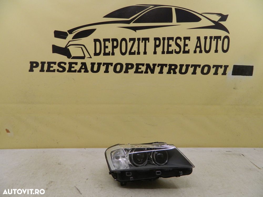 Far dreapta BMW X3 F25 Bi-Xenon, 2011, 2012, 2013, 2014, cod origine 7217294. - 1
