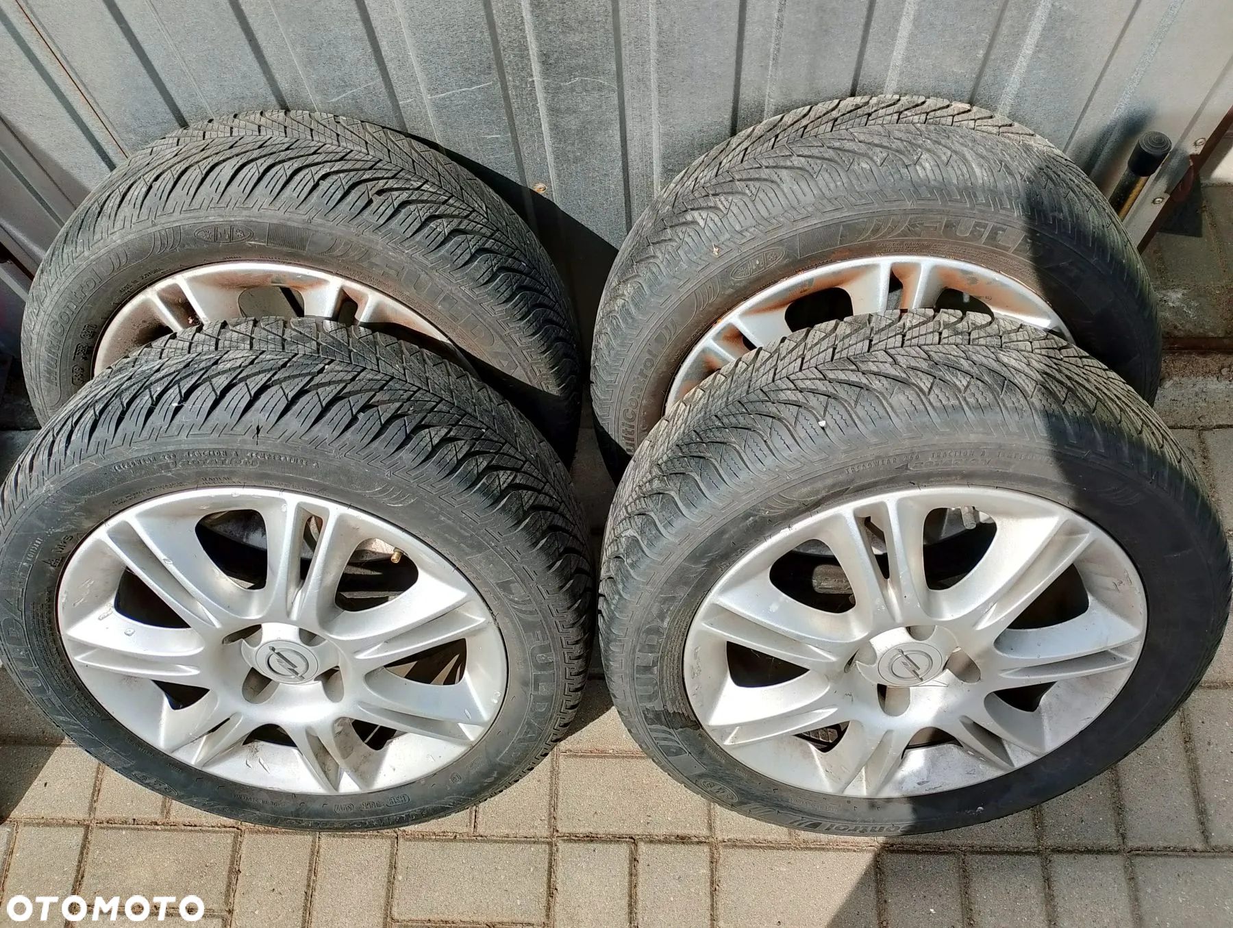 Koła całoroczne aluminiowe 6-7.5mm 4x100 195/55/16 Fulda / Opel Corsa D E Adam Grande Punto - 2