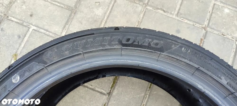 OPONY LETNIE 215/40R17 87Y SUMITOMO HTR Z5 (3721) LATO 2x7 mm 2x6 mm KOMPLET 4 SZTUKI - 4