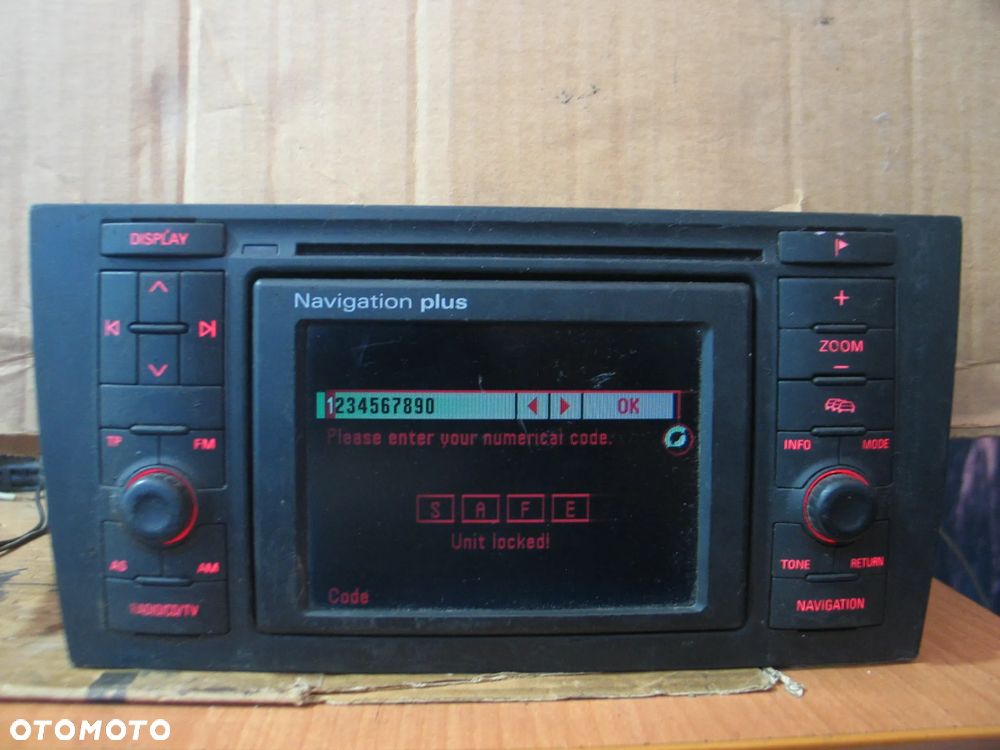 radio radioodtwarzacz nawigacja navi plus audi A6 C5 4B0035192K - 3