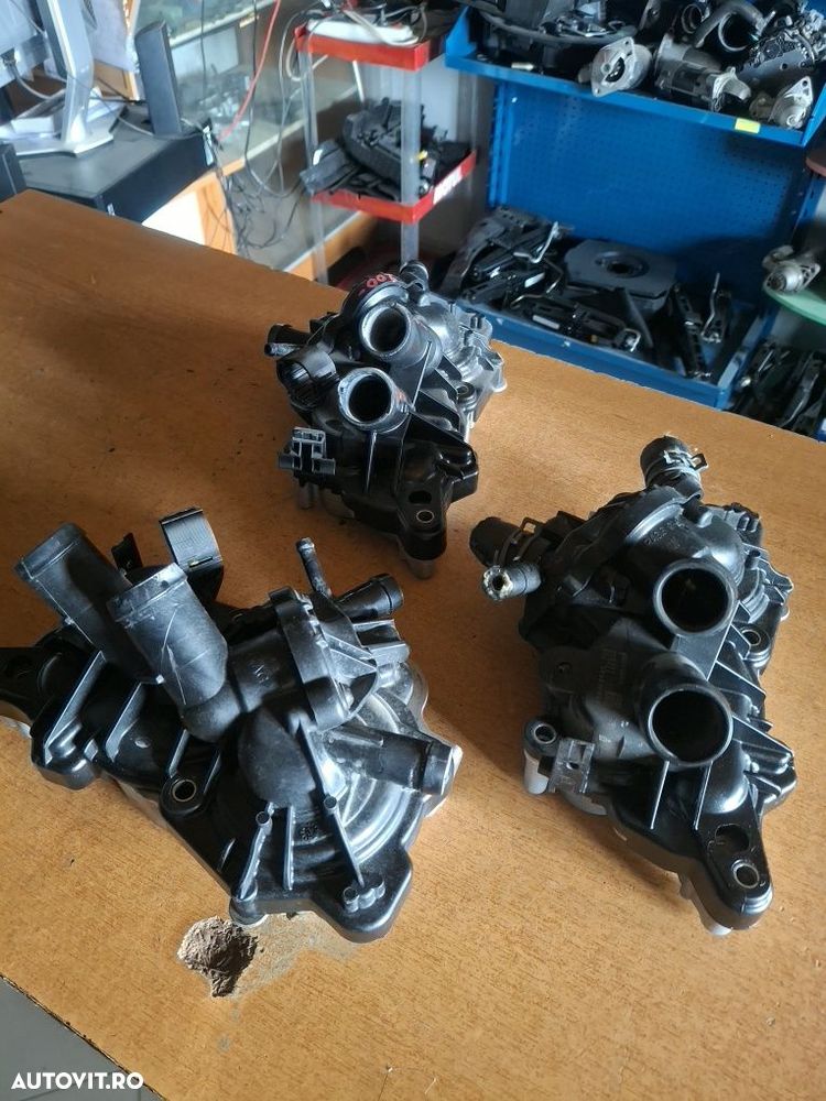 Pompă apă cu carcasă termostat Vw Audi Skoda Seat 1.0  1.2 1.4 Tsi - 5