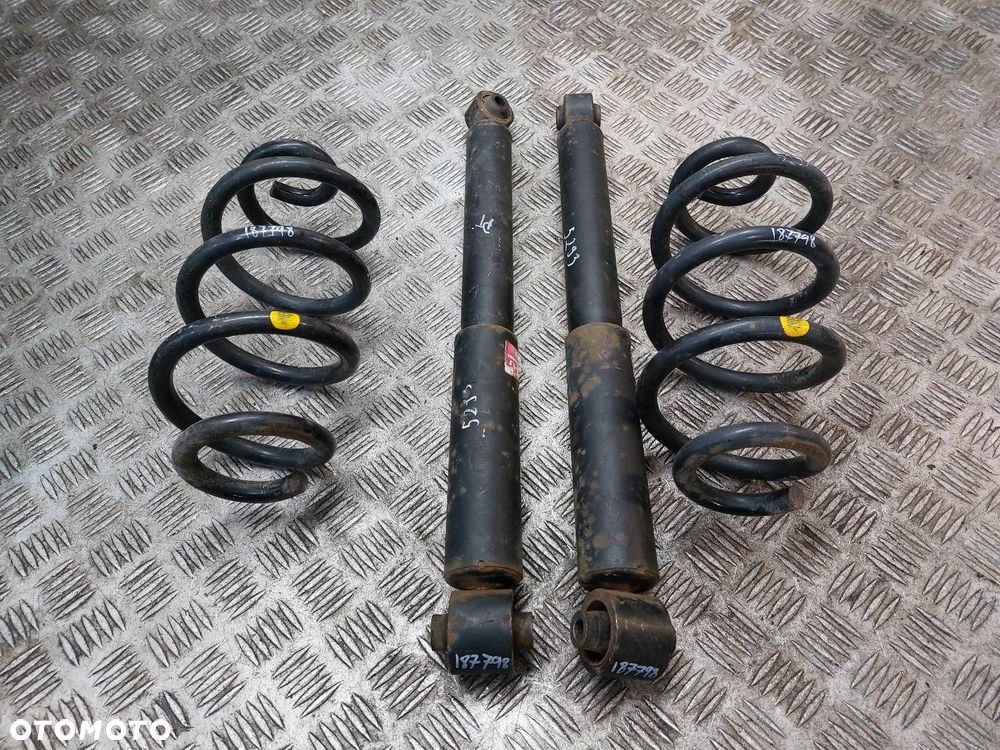 AMORTYZATORY + SPRĘŻYNY TYŁ KOMPLET X-TRAIL II T31 - 1