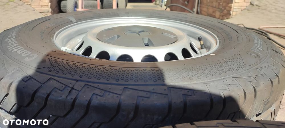 Koła Letnie Oryg. Mercedes Sprinter 907 910 6,5Jx16 Et54 Continental 225/75/16C 2024 rok 4x9,4mm Idealne !!! Demo Starogard Gdański - 7